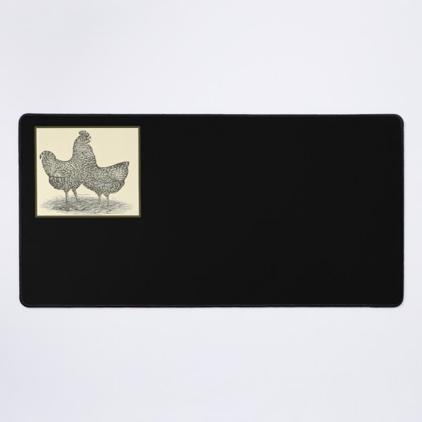 Item preview, Vintage Plymouth Rock Chickens - 1800's Print designed and sold by MountMercantile.