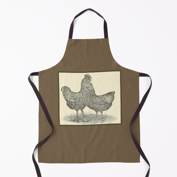 Item preview, Vintage Plymouth Rock Chickens - 1800's Print designed and sold by MountMercantile.