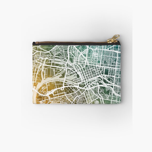 Item preview, Melbourne Australia City Street Map designed and sold by ArtPrints.