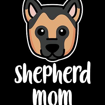Artwork thumbnail, German Shepherd Mom Kawaii Dog Owner by brandoseven