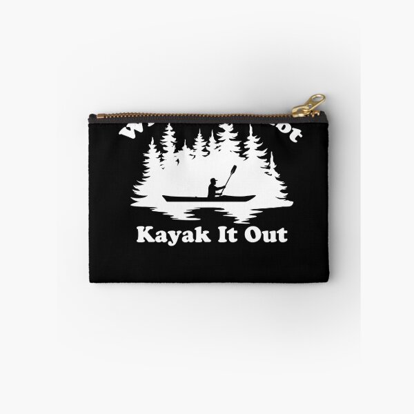 Item preview, Funny Kayaking Canoeing When In Doubt Kayak It Out designed and sold by Outdoorsy World.