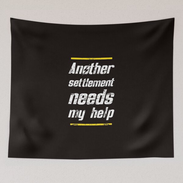 Item preview, Another Settlement Needs MY Help Classic T-Shirt designed and sold by Hofmeisters.