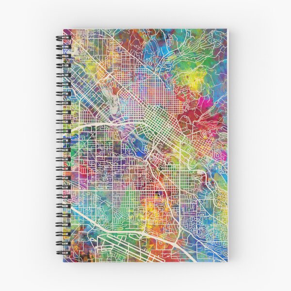 Artikelvorschau, Boise Idaho City Street Map entworfen und verkauft von ArtPrints.