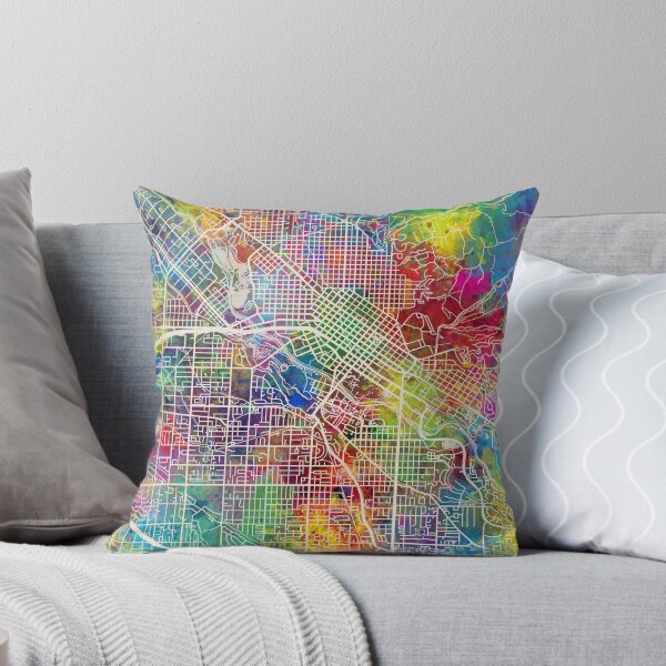 Item preview, Boise Idaho City Street Map designed and sold by ArtPrints.