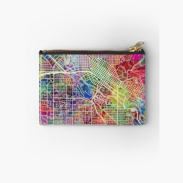 Item preview, Boise Idaho City Street Map designed and sold by ArtPrints.