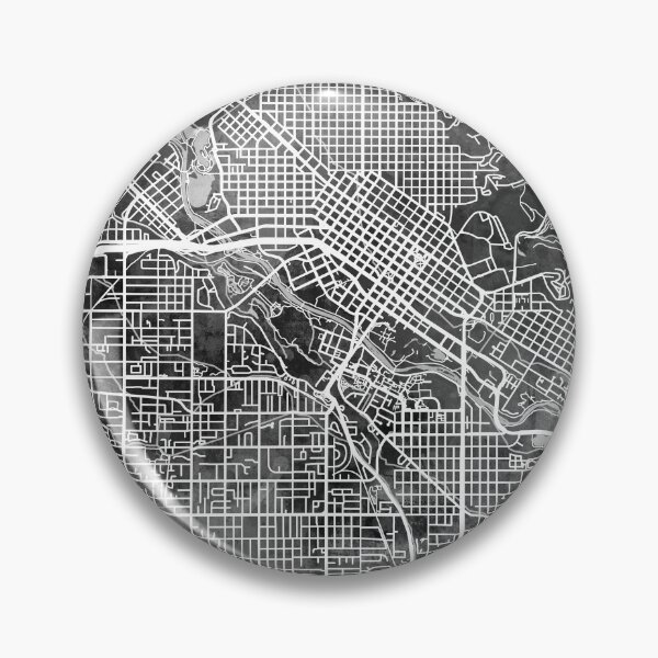 Artikelvorschau, Boise Idaho City Street Map entworfen und verkauft von ArtPrints.