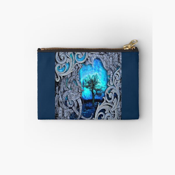 Item preview, Mythical Guilded Blue Enchanted Tree designed and sold by timelessfancy.