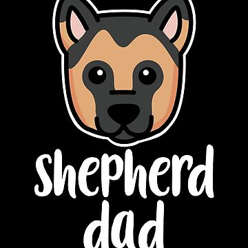Artwork thumbnail, German Shepherd Dad Kawaii Dog Owner by brandoseven