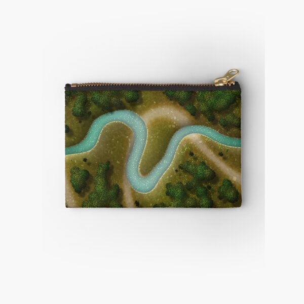 Item preview, Forest Trails and Stream 001 Battle Map for Table Top Gaming RPG Miniatures designed and sold by Paul David Wilson.