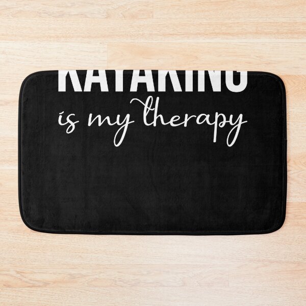 Item preview, Funny Kayaking Is My Therapy Canoeing Lover designed and sold by Outdoorsy World.