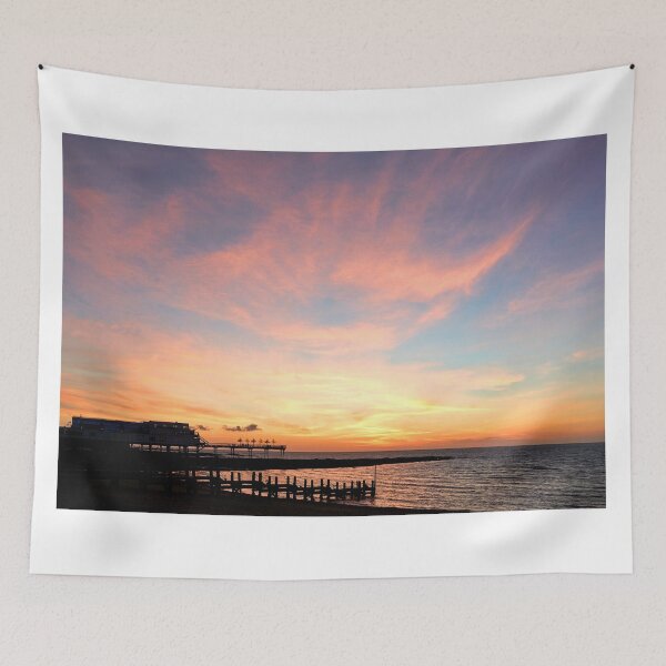Item preview, Awesome Sunset over North Beach, Aberystwyth, West Wales designed and sold by VnGphoto.