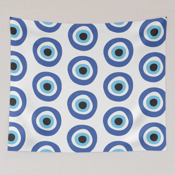 Item preview, Evil Eye Pattern Greek Art designed and sold by Inogitna Designs.