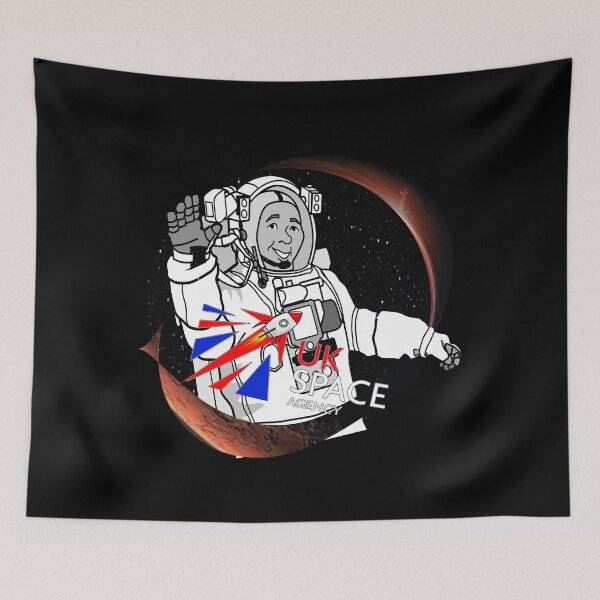 Item preview, UK Space Agency (UKSA) - vintage look, Pioneer in space designed and sold by Arab Fashion.