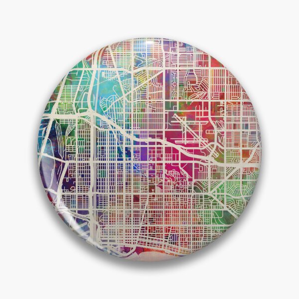 Artikelvorschau, Long Beach California City Street Map entworfen und verkauft von ArtPrints.