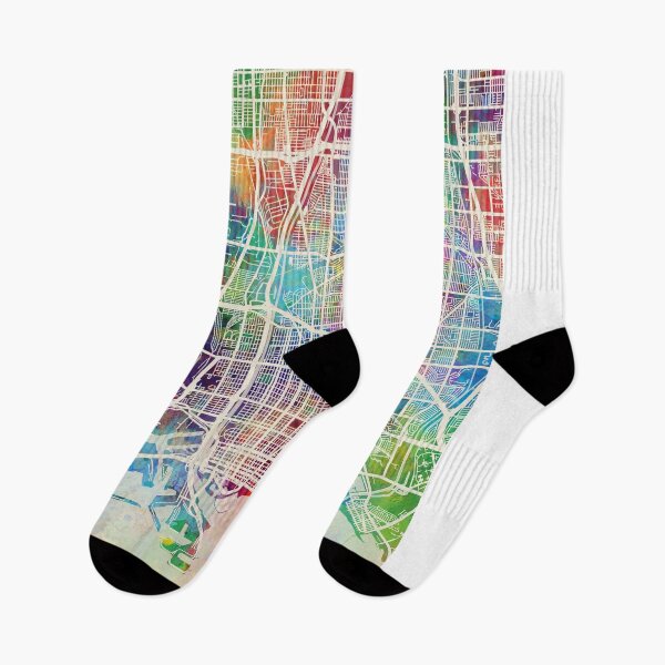 Item preview, Long Beach California City Street Map designed and sold by ArtPrints.