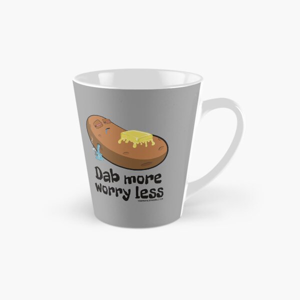 Item preview, Stoned baked potato cartoon-dab more worry less designed and sold by YomeHayin.