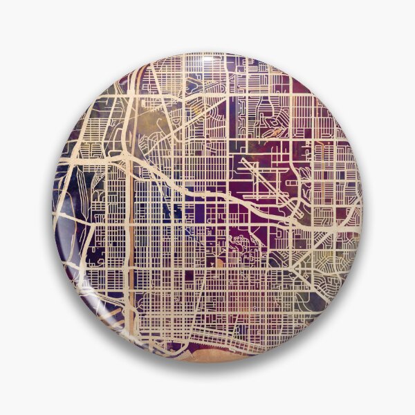 Artikelvorschau, Long Beach California City Street Map entworfen und verkauft von ArtPrints.