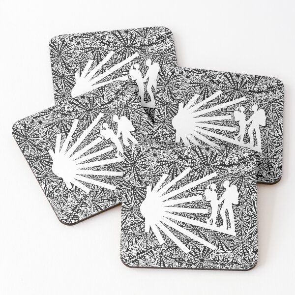 Item preview, Way of St. James pilgrims designed and sold by TanTrisTani.