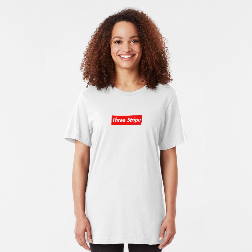 supreme logo on shirt