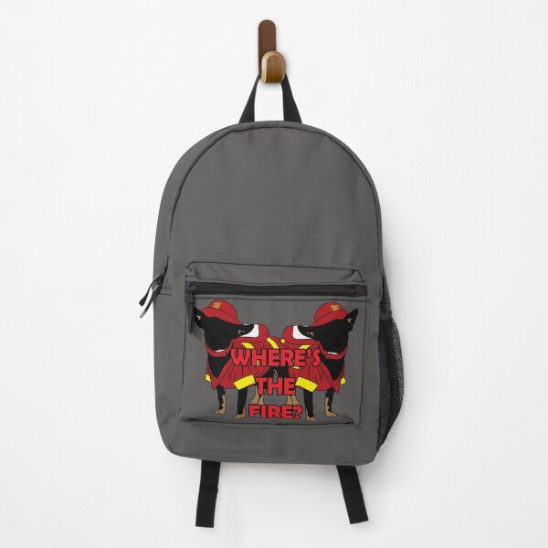 Item preview, Where's the fire?/ firefighter pug/ dog artistic design designed and sold by SamRVstore.