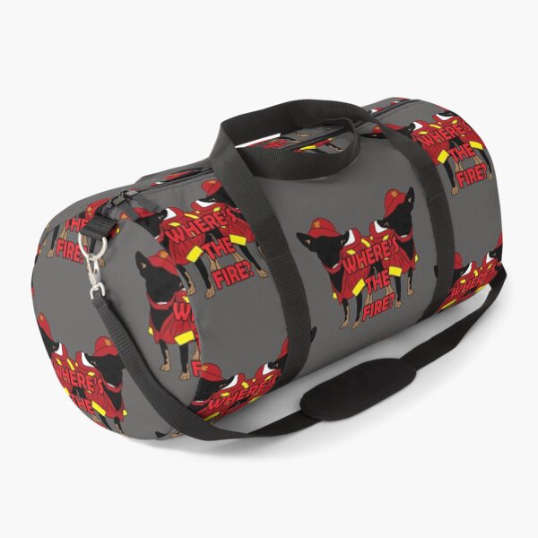 Item preview, Where's the fire?/ firefighter pug/ dog artistic design designed and sold by SamRVstore.