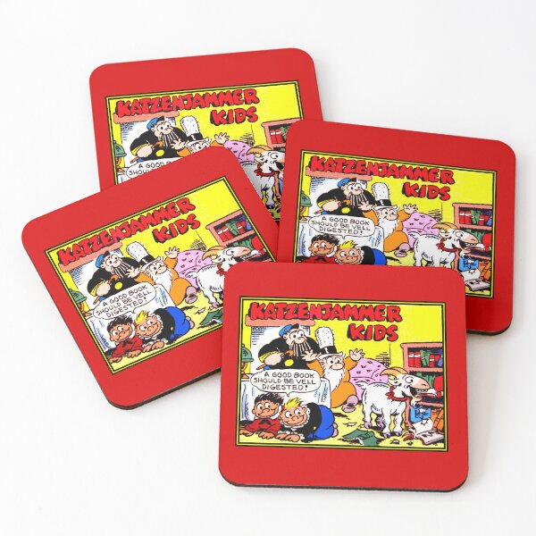 Artikelvorschau, KATZENJAMMER KINDER: Vintage Cartoon Print entworfen und verkauft von posterbobs.