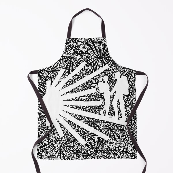 Item preview, Way of St. James pilgrims designed and sold by TanTrisTani.