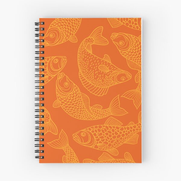Item preview, Orange Fish Print, Something Fishy Print, Yellow Fish Print, Sea Creature Design designed and sold by PinHookPrincess.