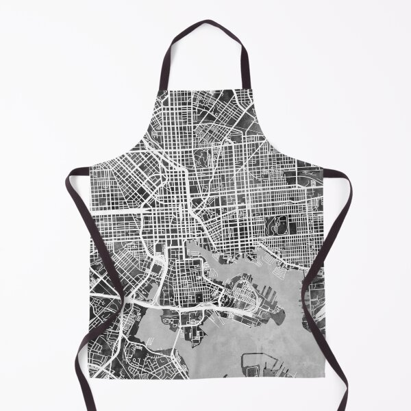 Item preview, Baltimore Maryland City Street Map designed and sold by ArtPrints.