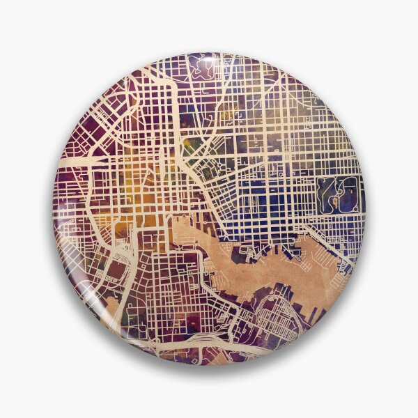 Item preview, Baltimore Maryland City Street Map designed and sold by ArtPrints.