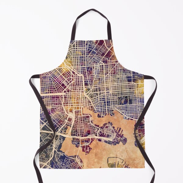 Item preview, Baltimore Maryland City Street Map designed and sold by ArtPrints.