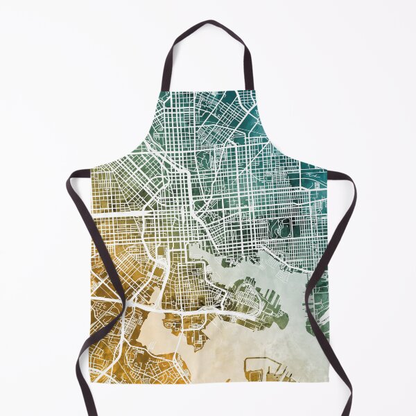 Item preview, Baltimore Maryland City Street Map designed and sold by ArtPrints.