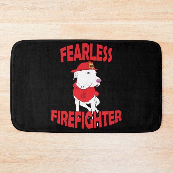 Item preview, Fearless firefighter pug/ dog artistic design designed and sold by SamRVstore.