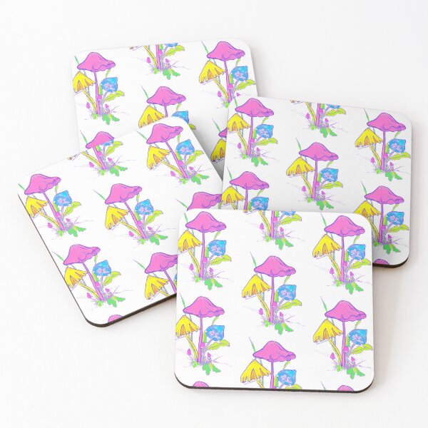 Item preview, Bright magic mushrooms designed and sold by Dina Stoianova.