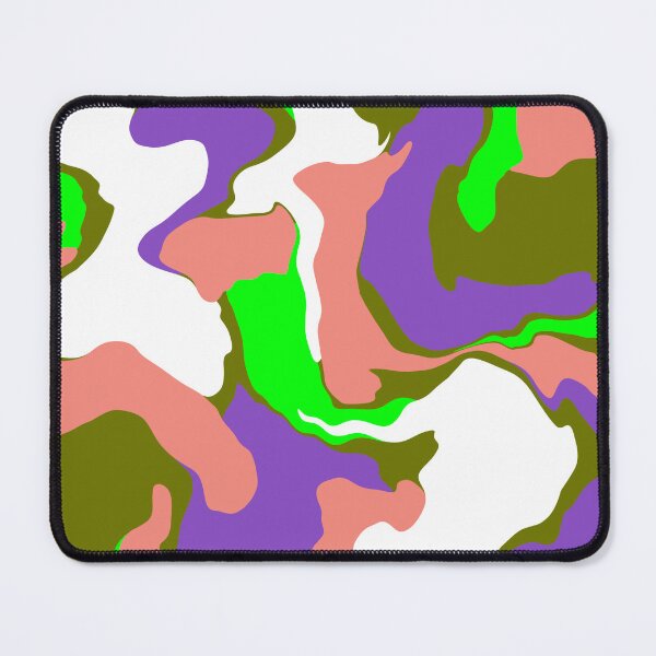 Aperçu de l'œuvre Camouflage mauve, mousse et violet créée et vendue par Funkdom.