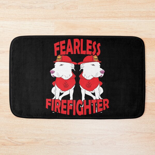 Item preview, Fearless firefighter pug/ dog artistic design designed and sold by SamRVstore.