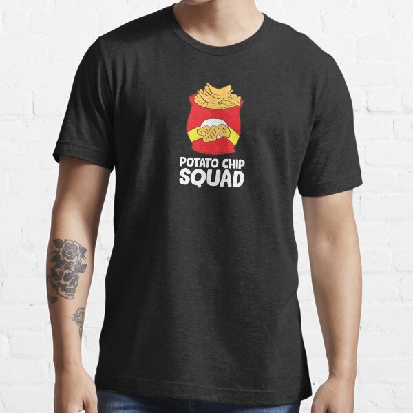 "Potato Chips Potato Chip Squad" Tshirt for Sale by MohjaDesign