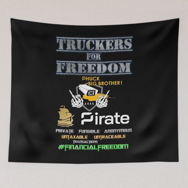 Item preview, Truckers for FREEDOM designed and sold by AnubisApparel.