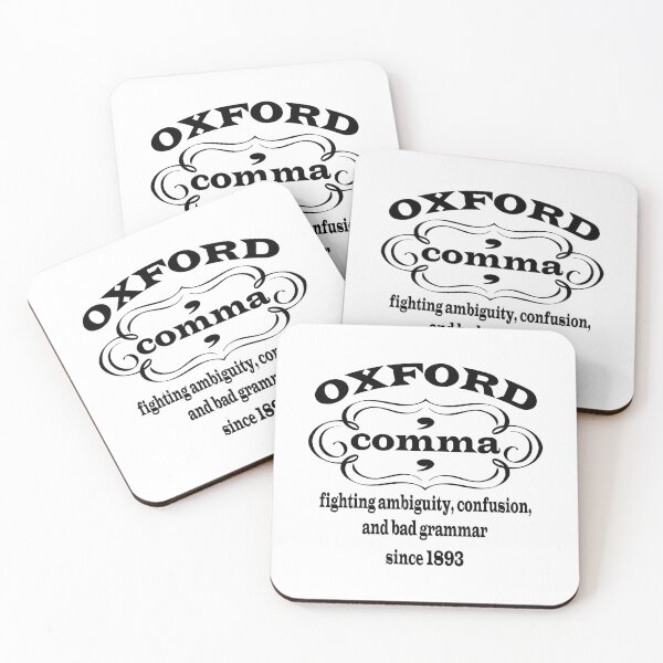 Item preview, Oxford comma - fighting ambiguity, confusion, and bad grammar since 1893 designed and sold by mostoredesigns.