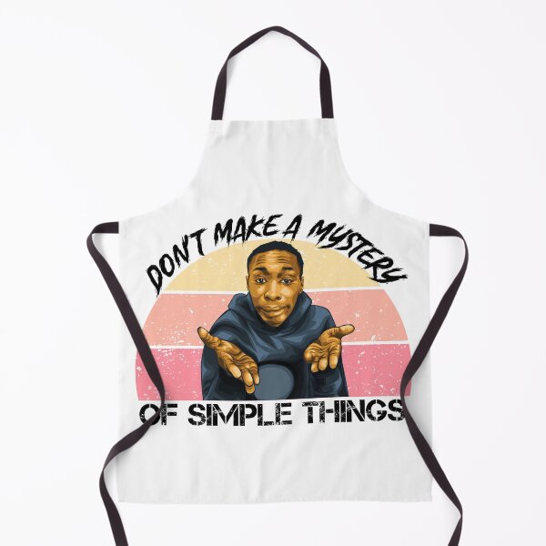 Item preview, Don't make a mystery of simple things, khaby funny quotes designed and sold by xteamdesign.