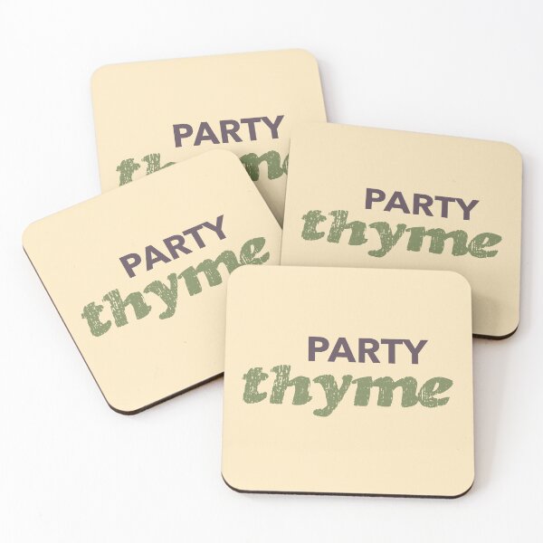 Item preview, Party Thyme (Text Only) designed and sold by rachgoodman21.