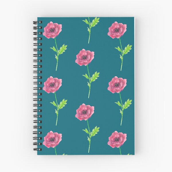 Item preview, Poppy Watercolor Painting designed and sold by H2OColor.