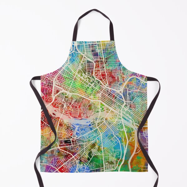 Item preview, Richmond Virginia City Street Map designed and sold by ArtPrints.