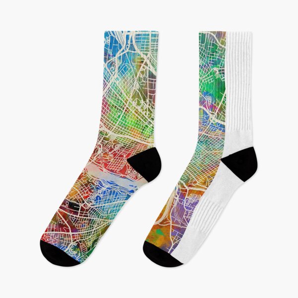 Item preview, Richmond Virginia City Street Map designed and sold by ArtPrints.