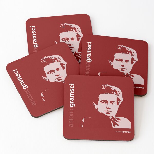 Item preview, Classic poster of Antonio Gramsci (red) designed and sold by CMYKStudio.