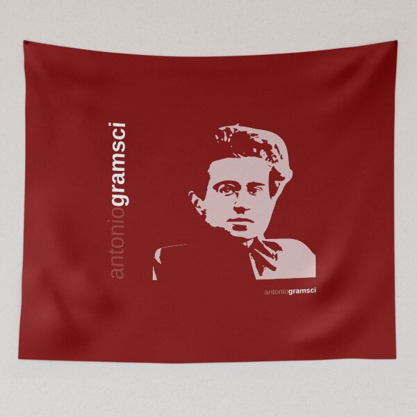 Item preview, Classic poster of Antonio Gramsci (red) designed and sold by CMYKStudio.