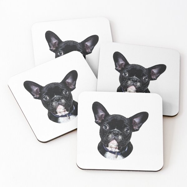 Item preview, French Bulldog Puppy Dog Head designed and sold by FrenchsTuck.
