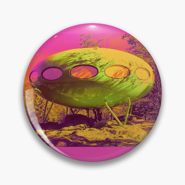 Item preview, Alien Futuro UFO designed and sold by candypostcards.
