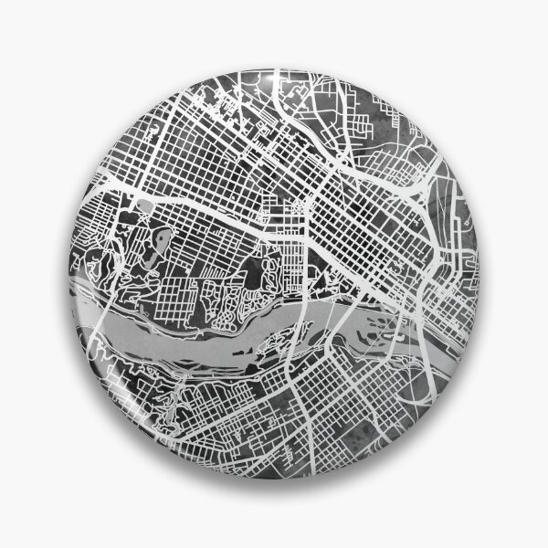 Item preview, Richmond Virginia City Street Map designed and sold by ArtPrints.