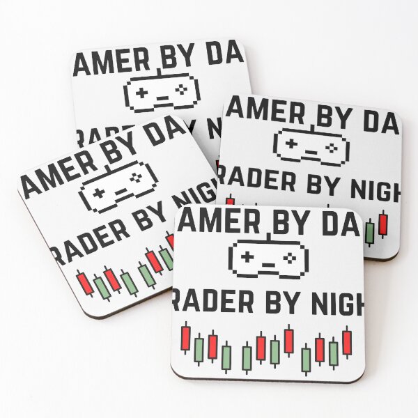 Item preview, Gamer by day trader by night designed and sold by Bap-tiste.